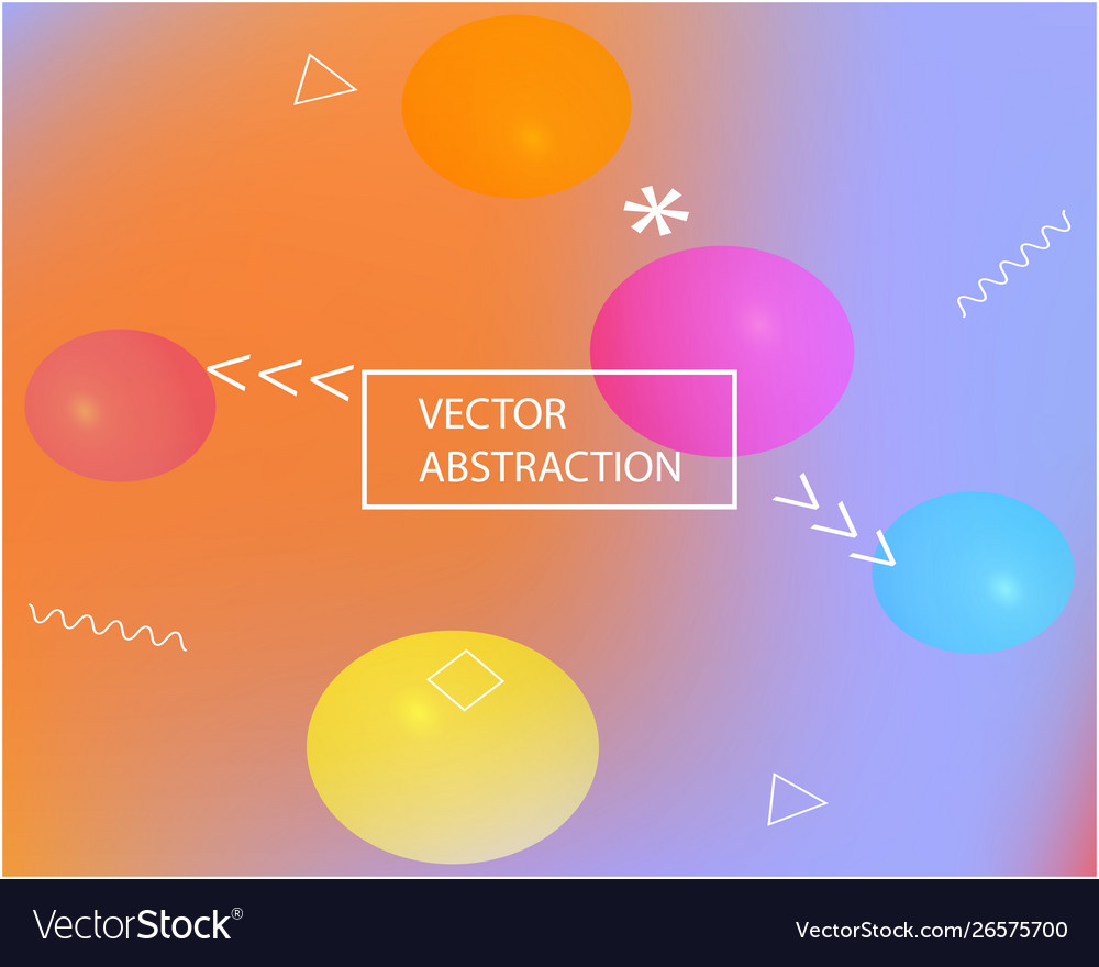 Modern concept in color pattern Vector Image Modern concept in color pattern