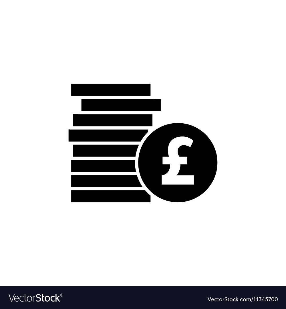 Money Pound Icon Royalty Free Vector Image Vectorstock Pound Icon Royalty Free Vector Image
