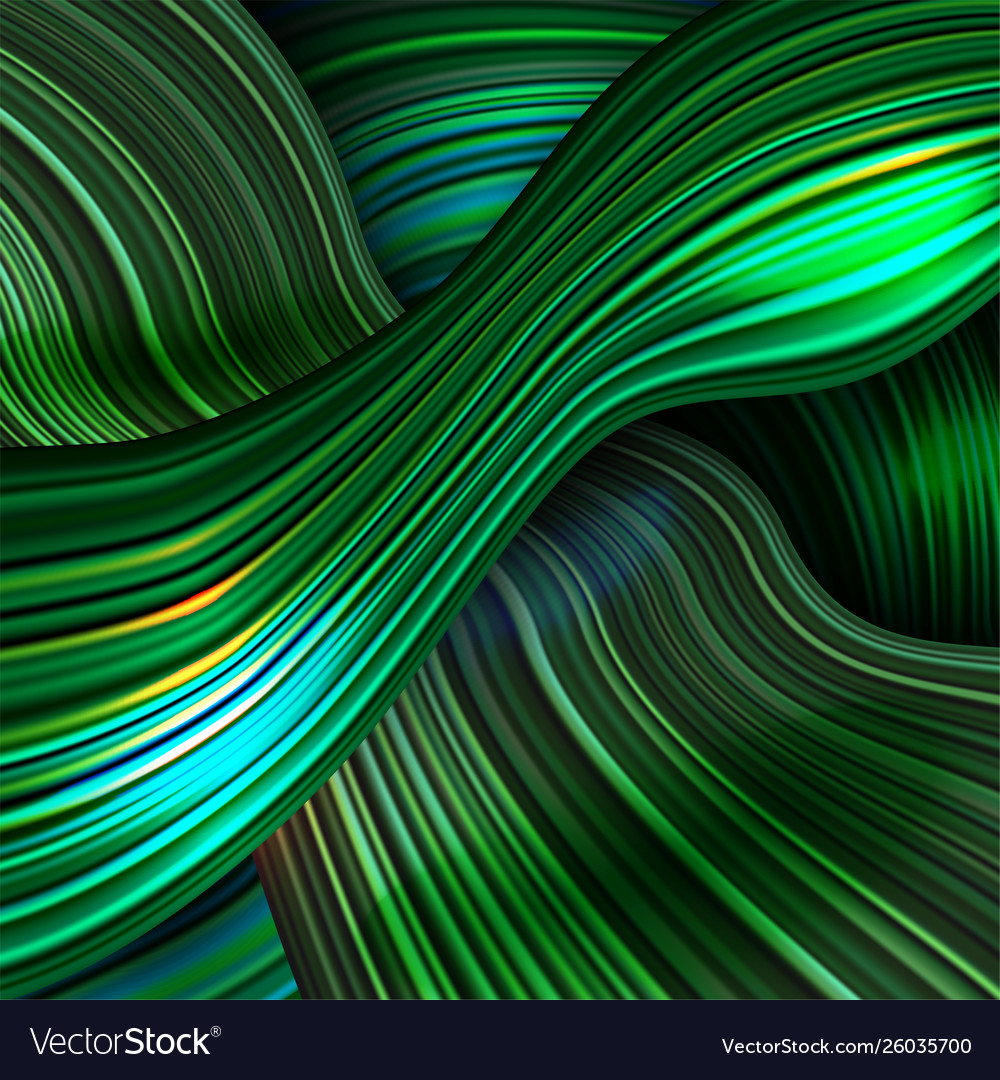Wavy abstract background lines in motion