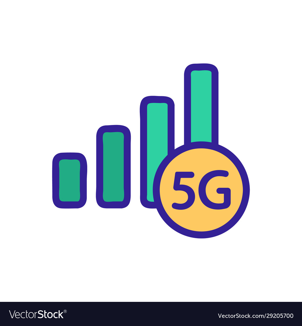 Wifi connection icon isolated contour vector image Wifi connection icon isolated contour