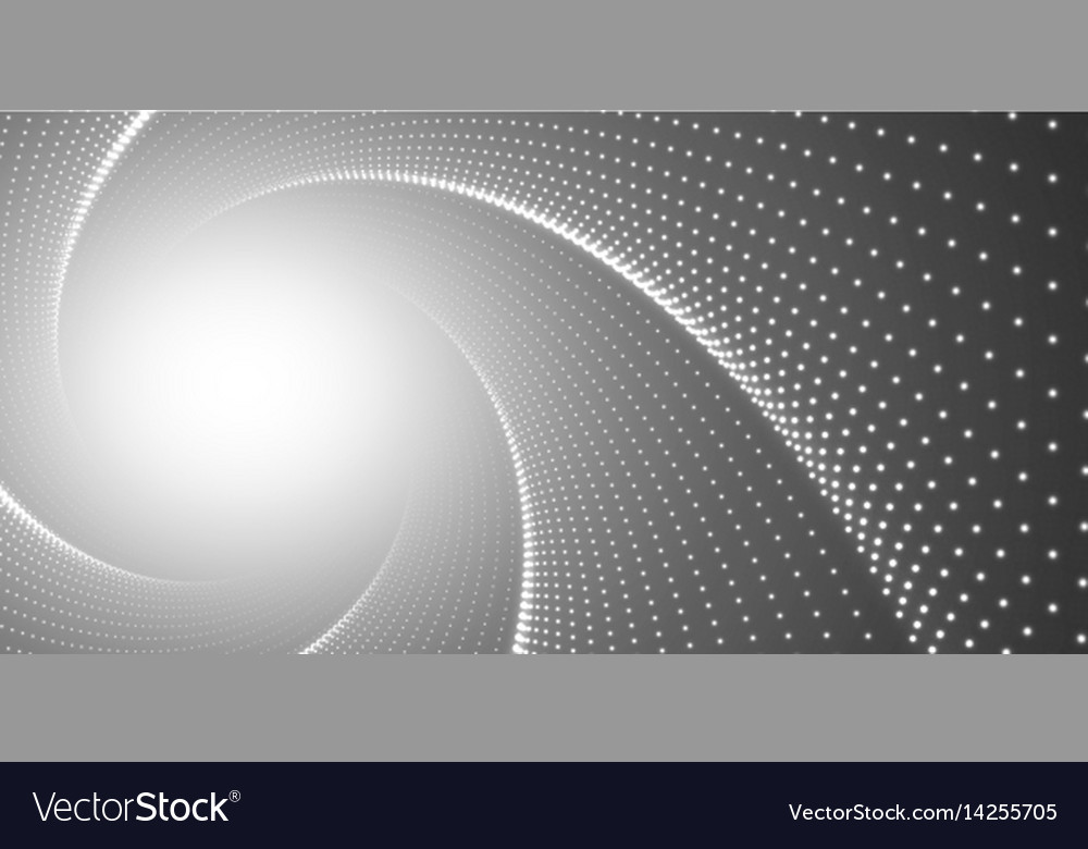 Infinite round twisted tunnel