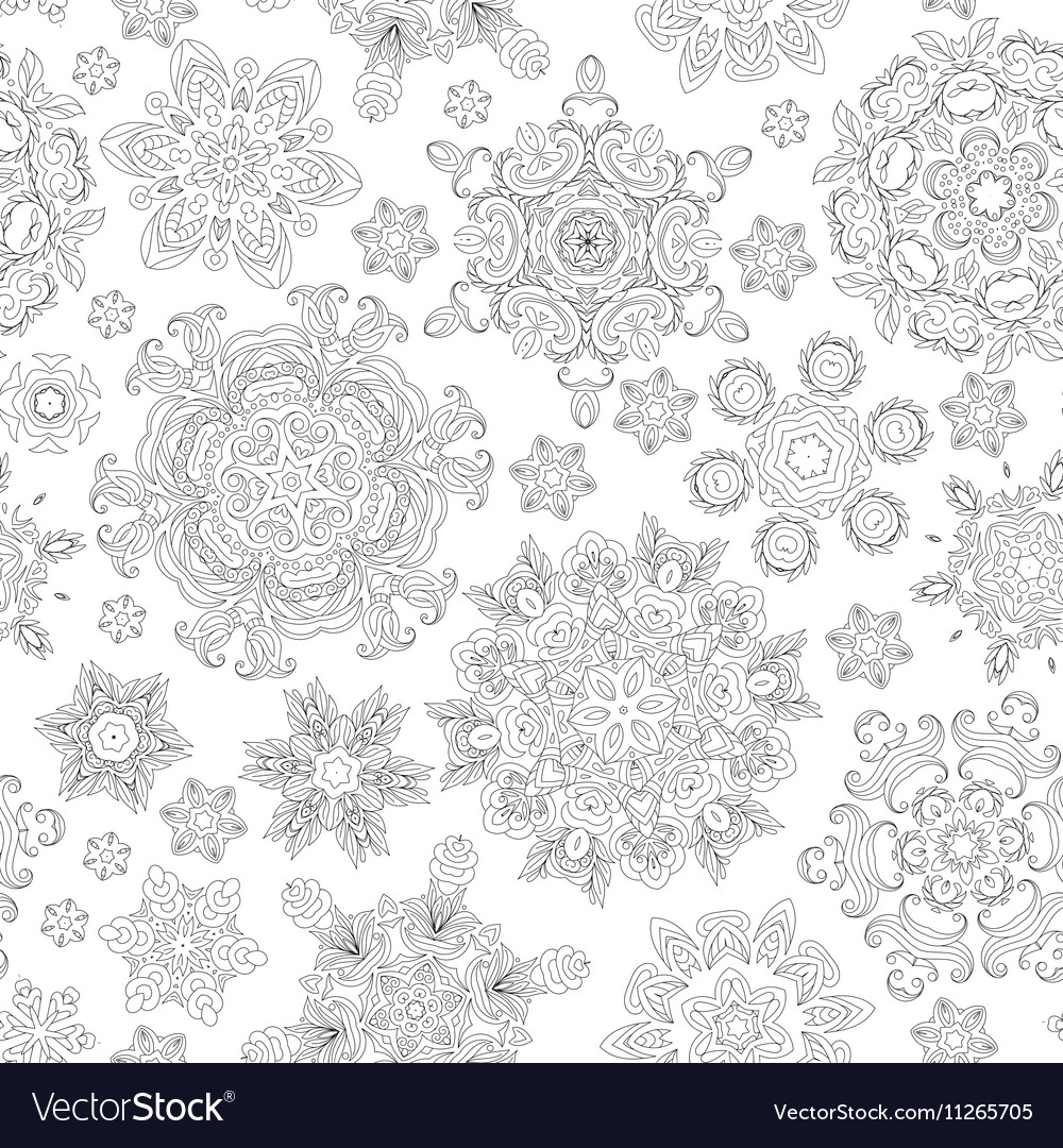 Snowflake Winter Pattern