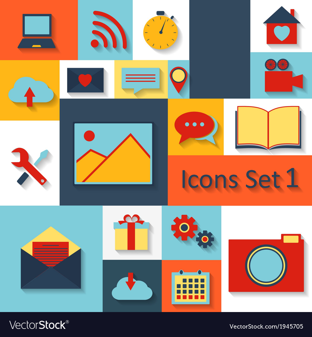 Universal outline icons for web and mobile