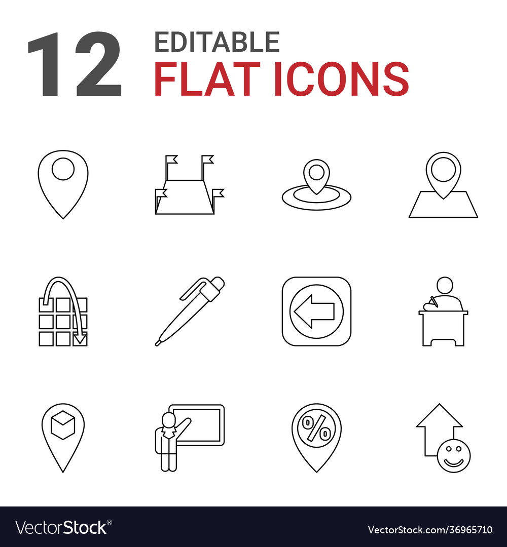 12 pointer icons