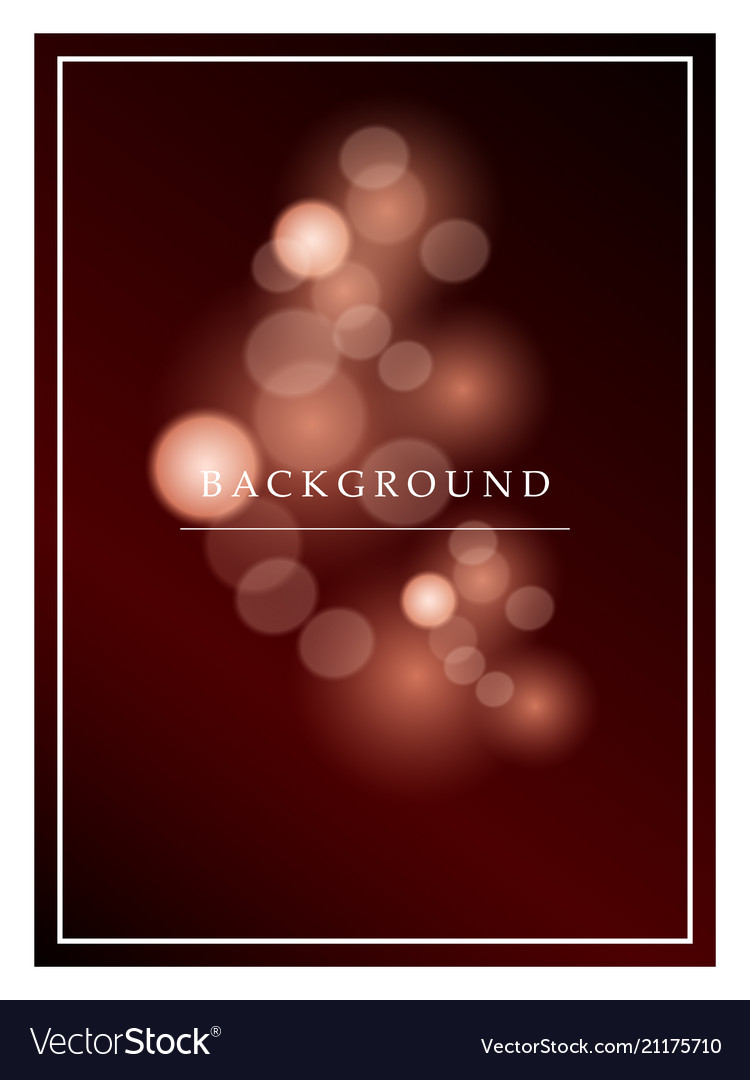Abstract Background with Lights