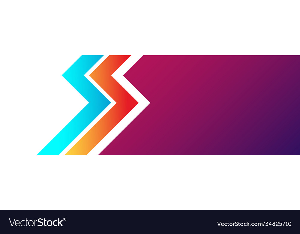 Set banner background template with modern shape