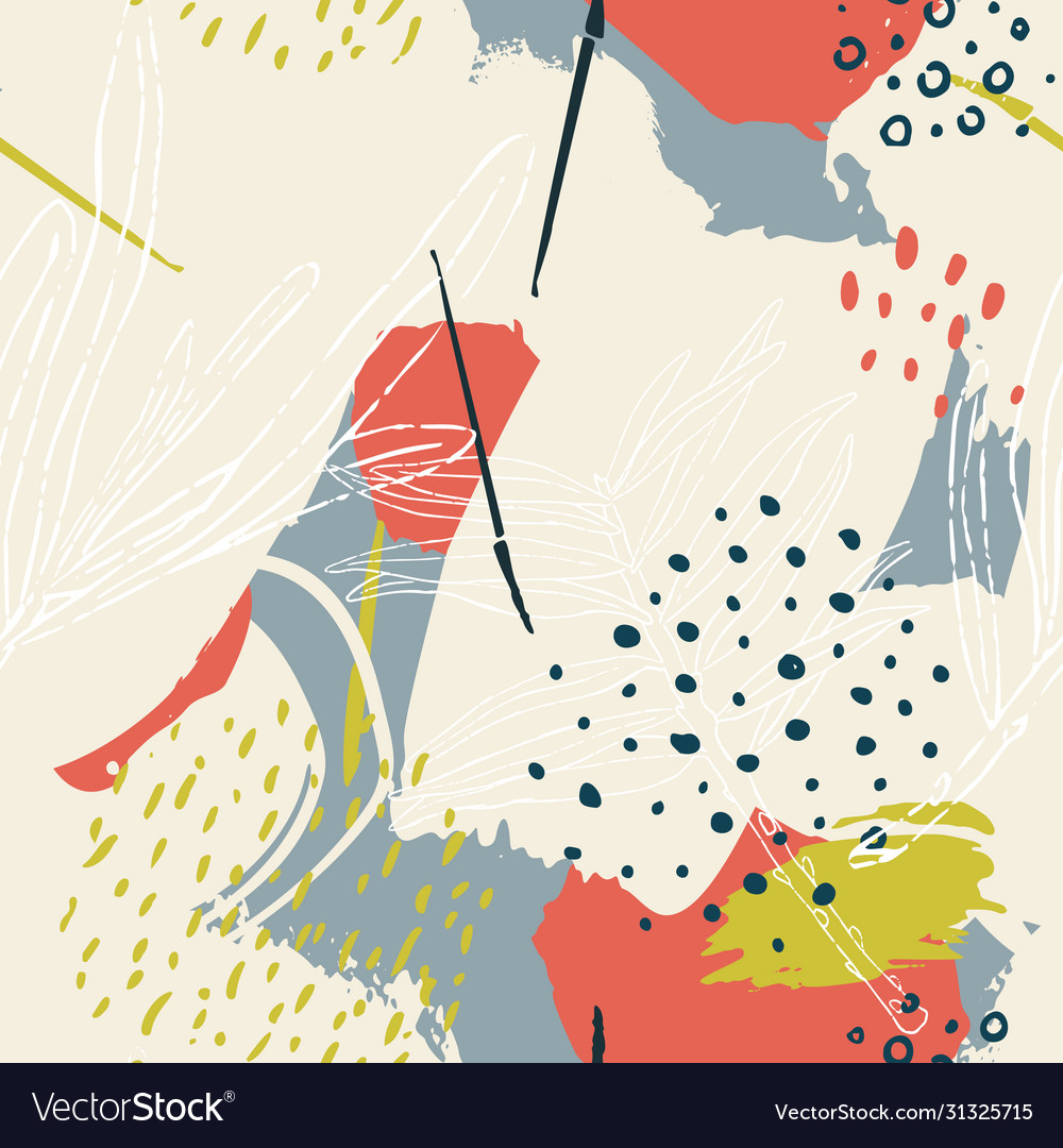 Abstract seamless pattern vector image Abstract seamless pattern