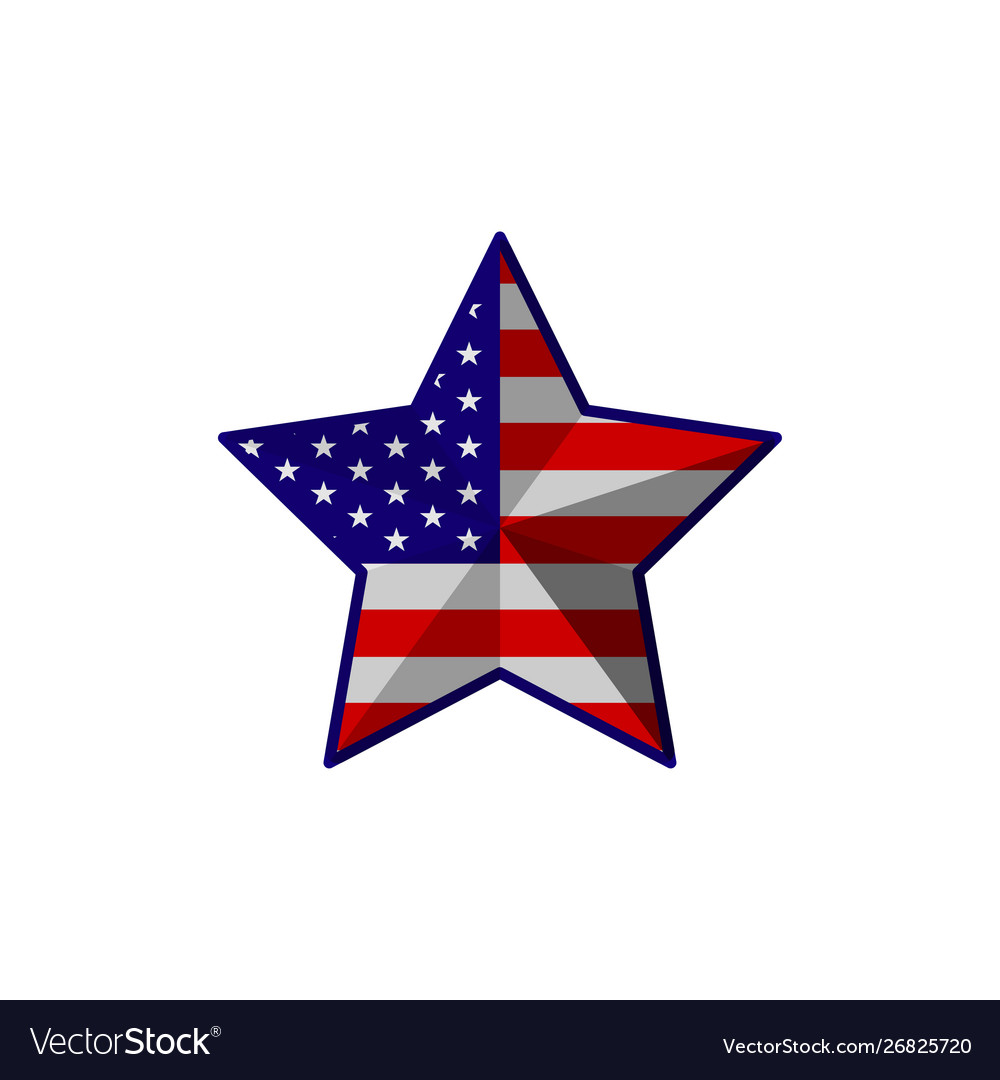 American independence day Royalty Free Vector Image