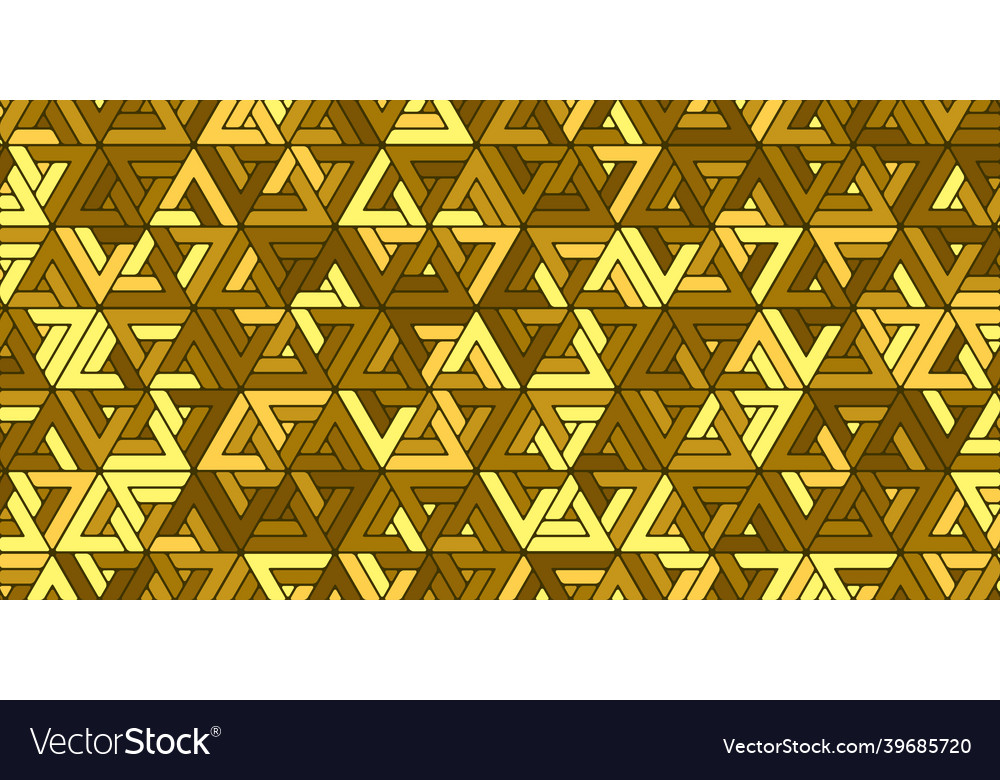 Geometric pattern with stripes triangle vector image Geometric pattern with stripes triangle