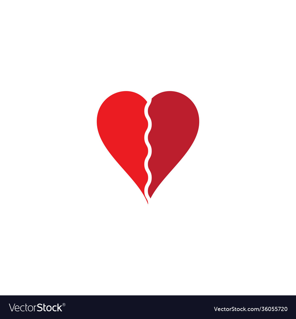 Heart logo template