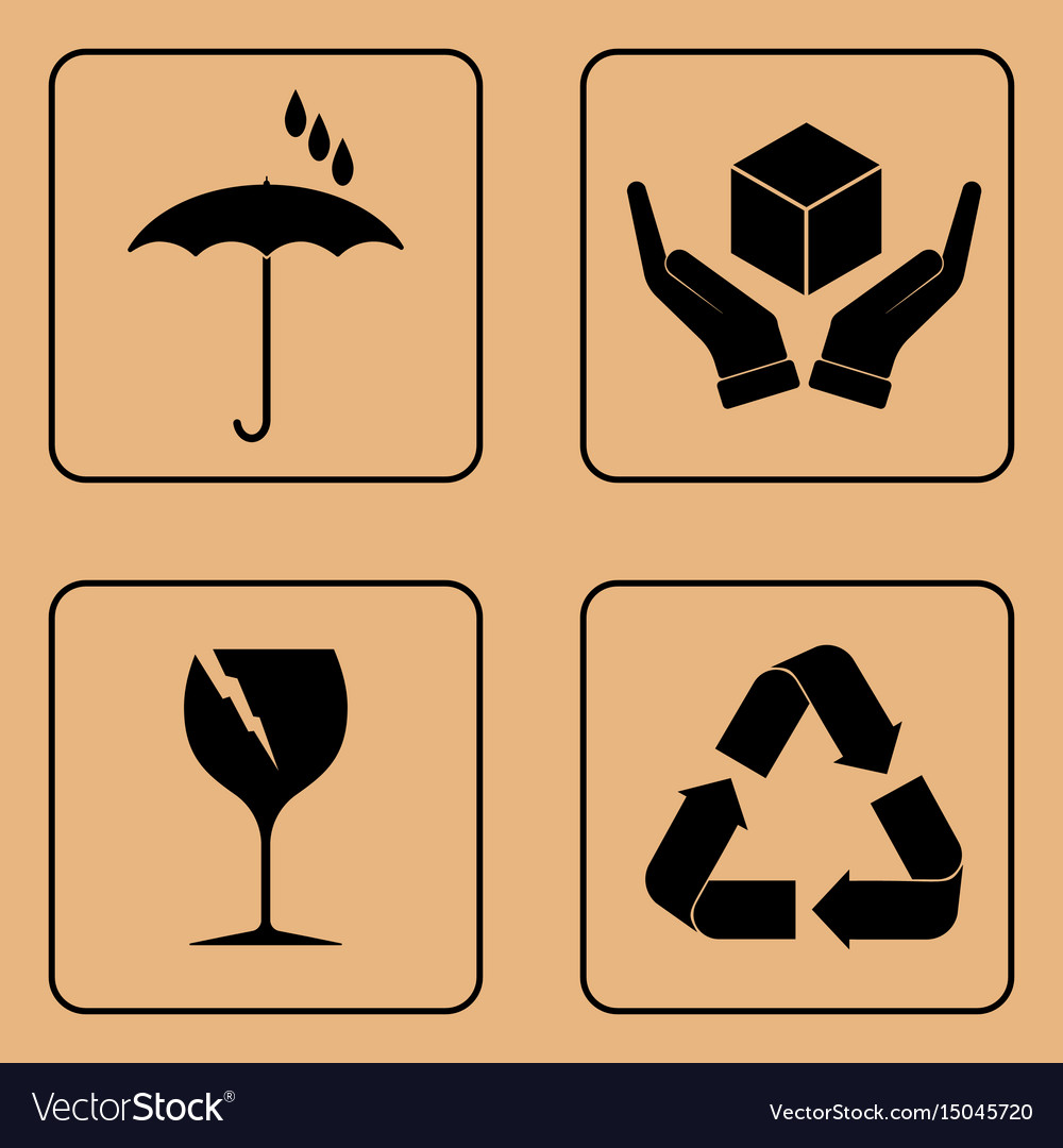 Set of fragile symbols