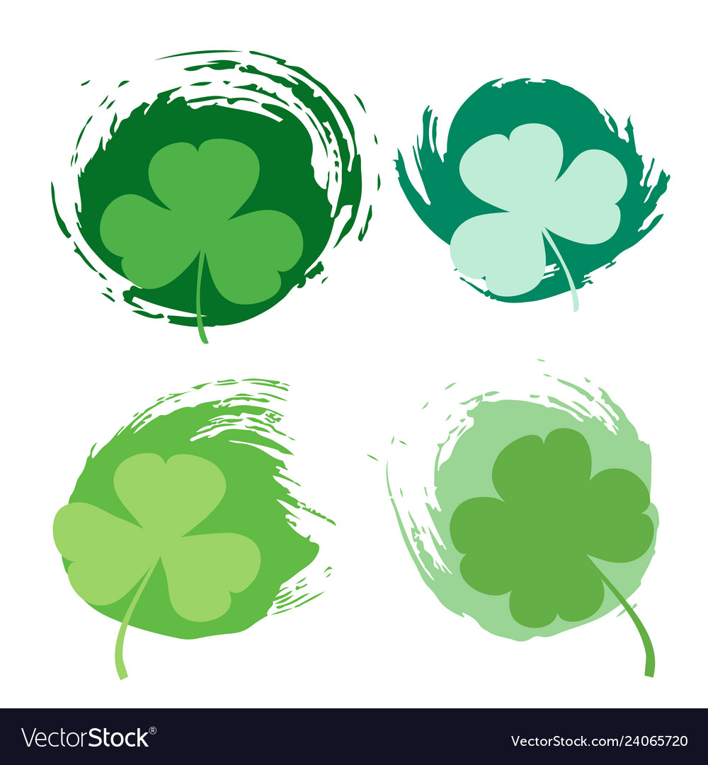 St. Patrick's Day Clover Texture