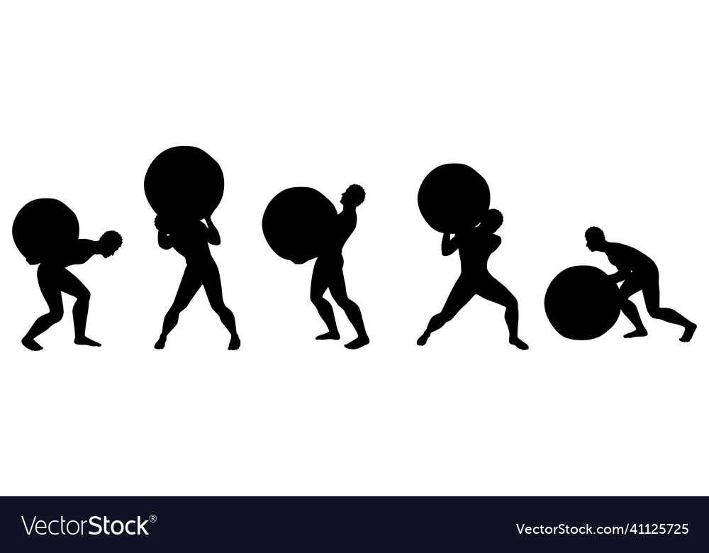 211220 object loading man silhouette set
