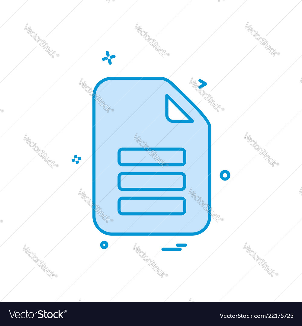Document icon design