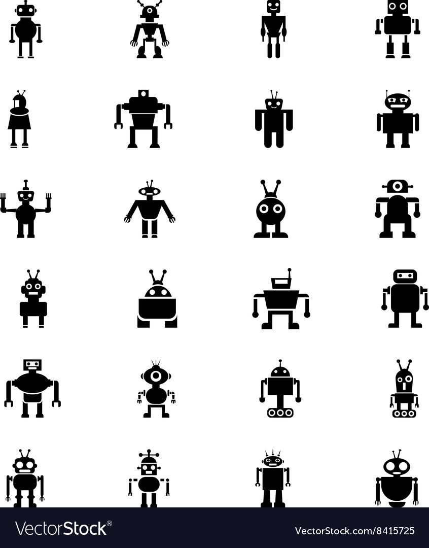 Robots icons 2