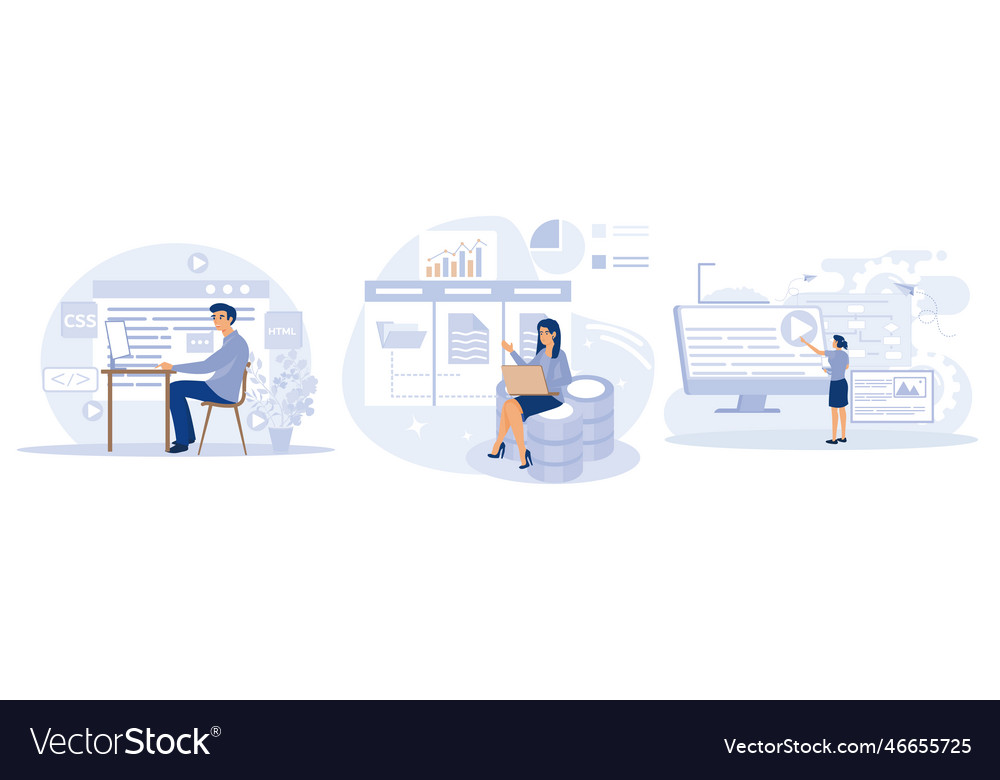Website architecture concept web development php