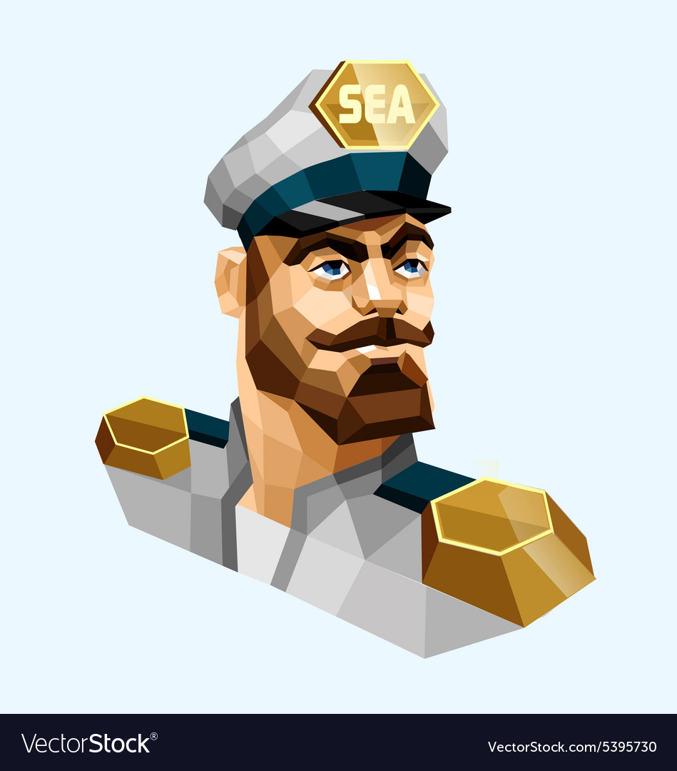 Captain low poly