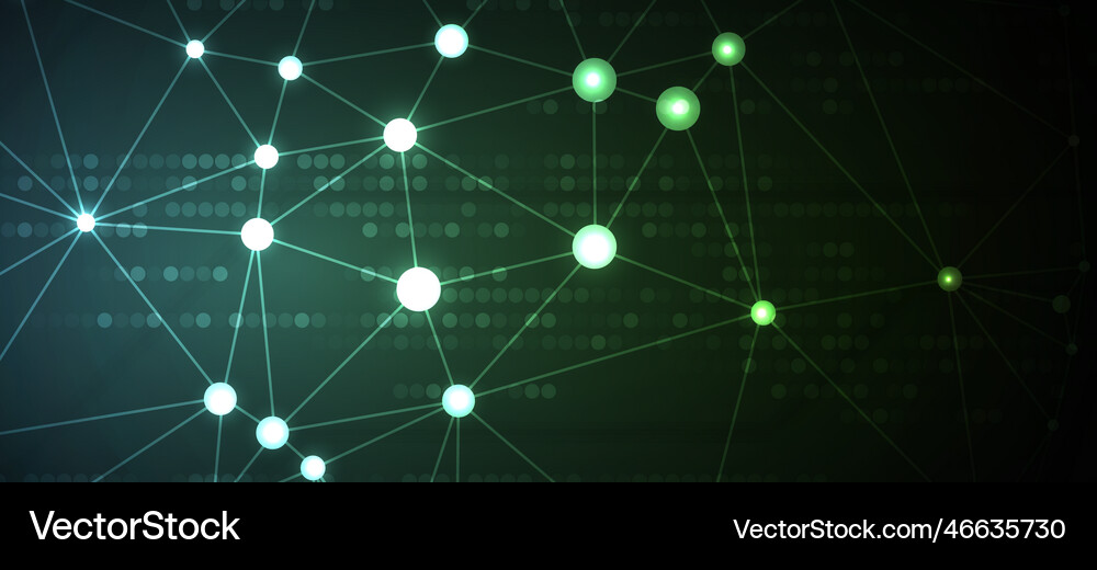 Digital technology world business virtual concept Vector Image