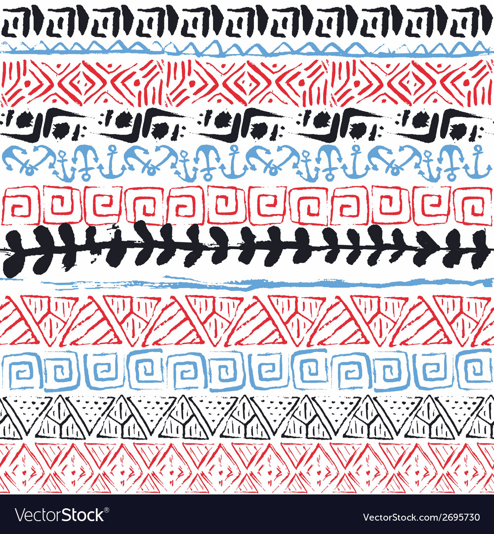 Retro pattern aztec background