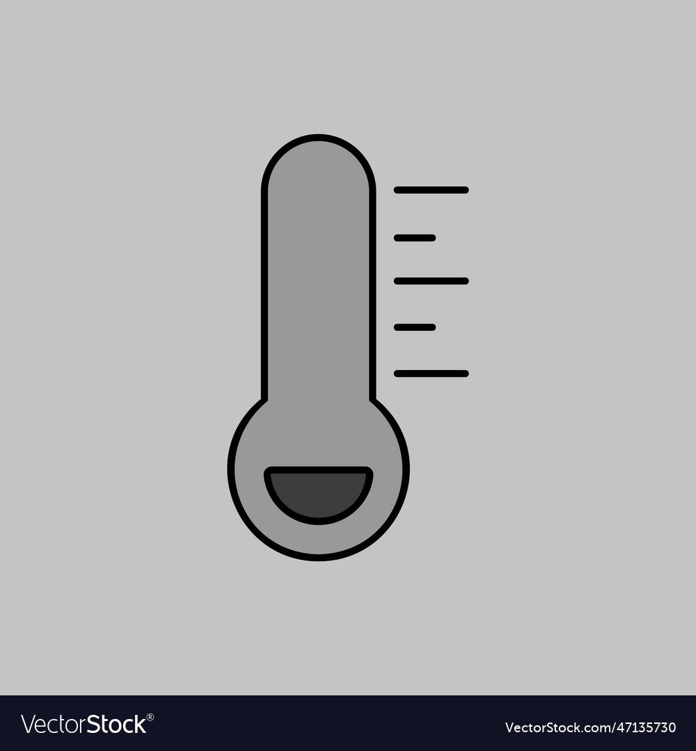 Thermometer frost cold icon weather sign