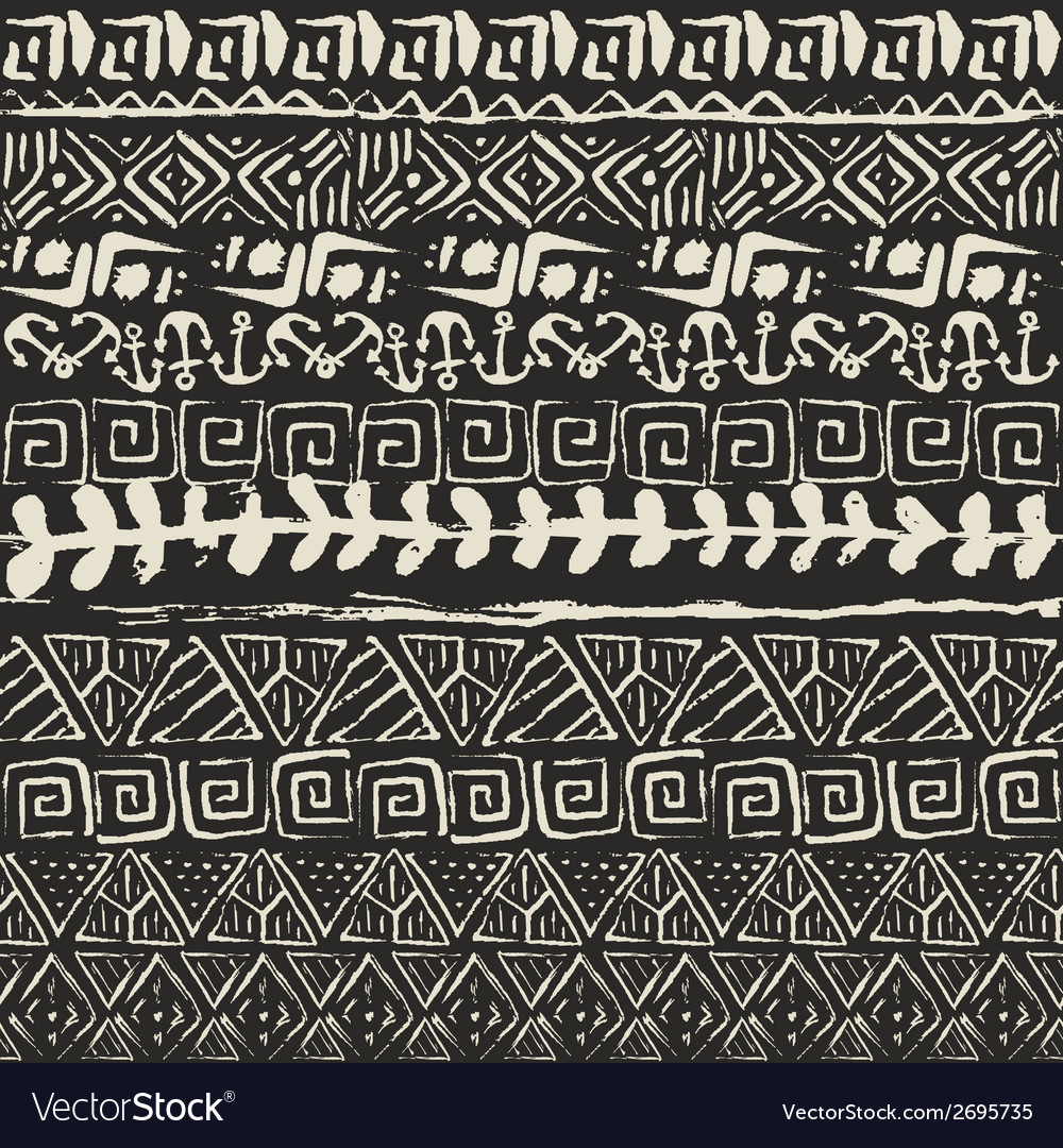 Aztec Geometric Pattern