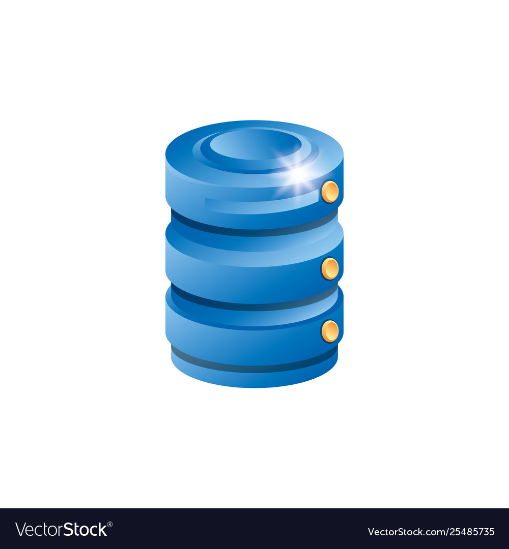 Data center disk icon