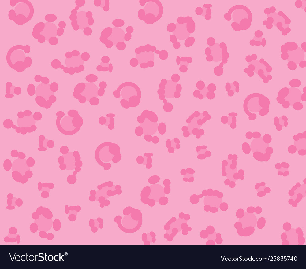Leopard pattern design background vector image Leopard pattern design background