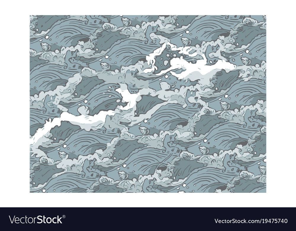Wave pattern background