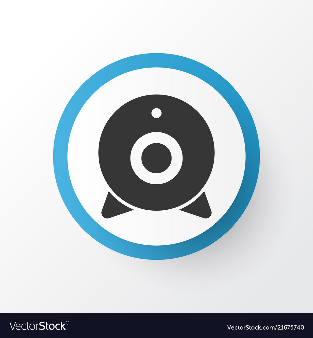 Web camera icon symbol premium quality isolated