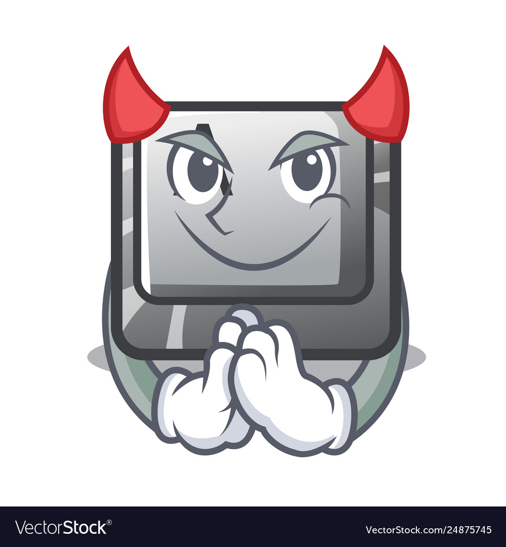 Devil button a on character