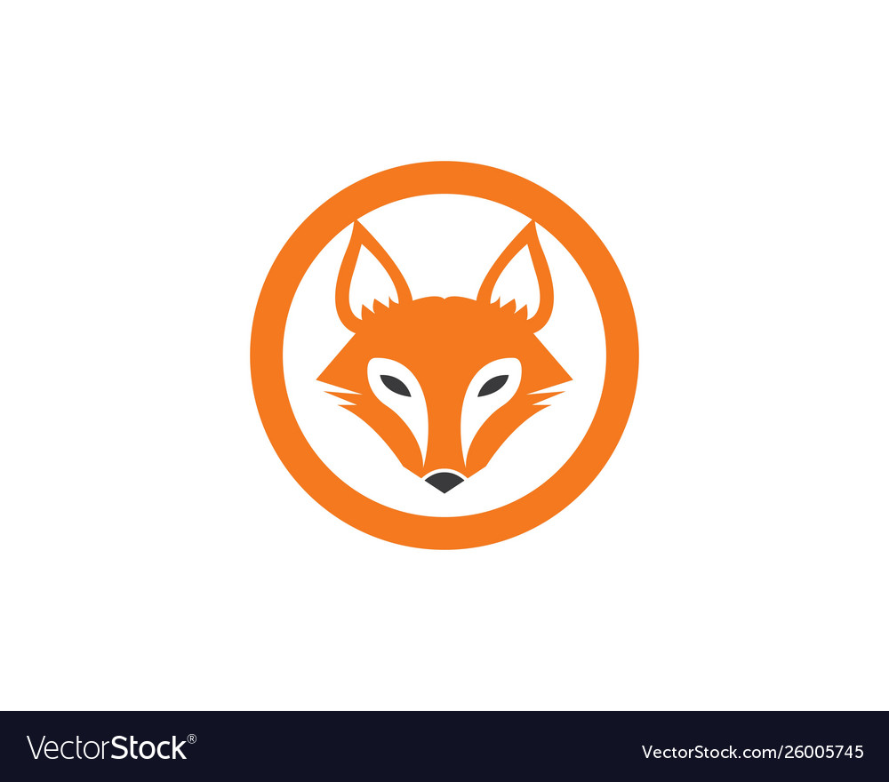 Fox logo icon template