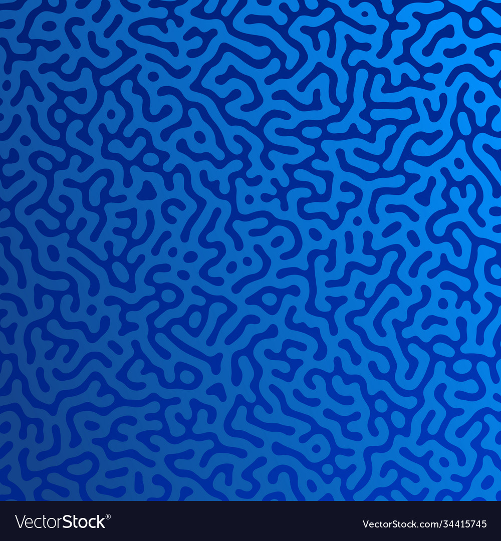 Turing reaction colorful background