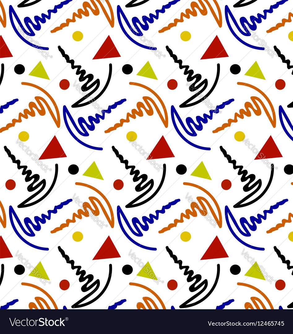 Wavy pattern colorful