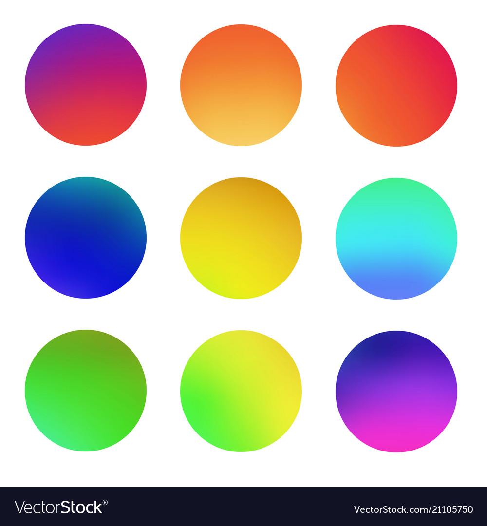 Colorful Gradient Circles