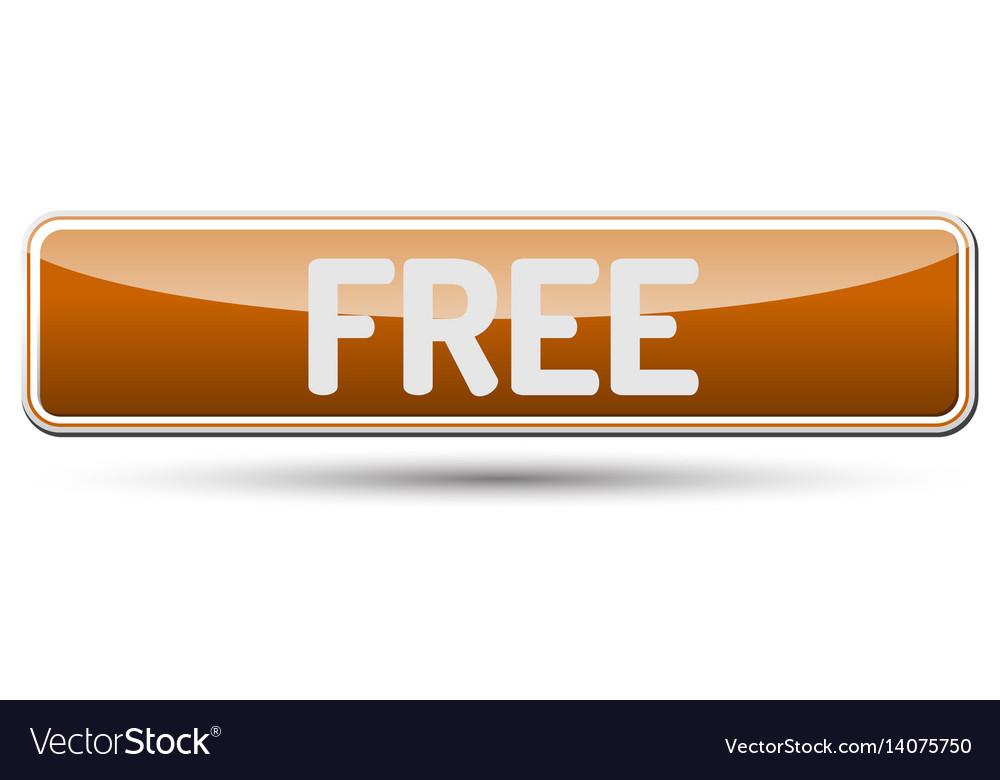 Free - abstract beautiful button with text