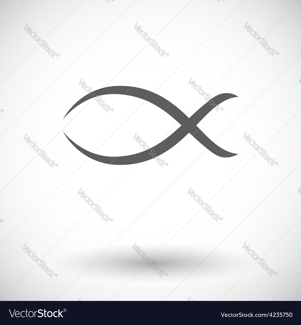 Ichthys Fish Symbol Icon