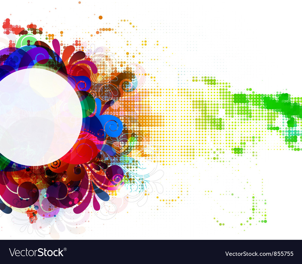 Colorful abstract background Royalty Free Vector Image