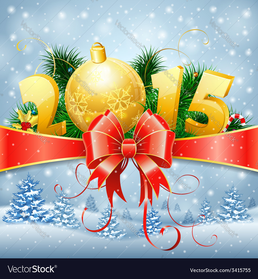 New year background Royalty Free Vector Image - VectorStock