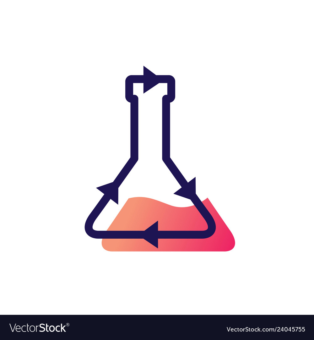 Recycle lab logo icon