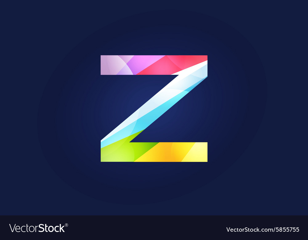 Z Letter Logo Icon Symbol Royalty Free Vector Image