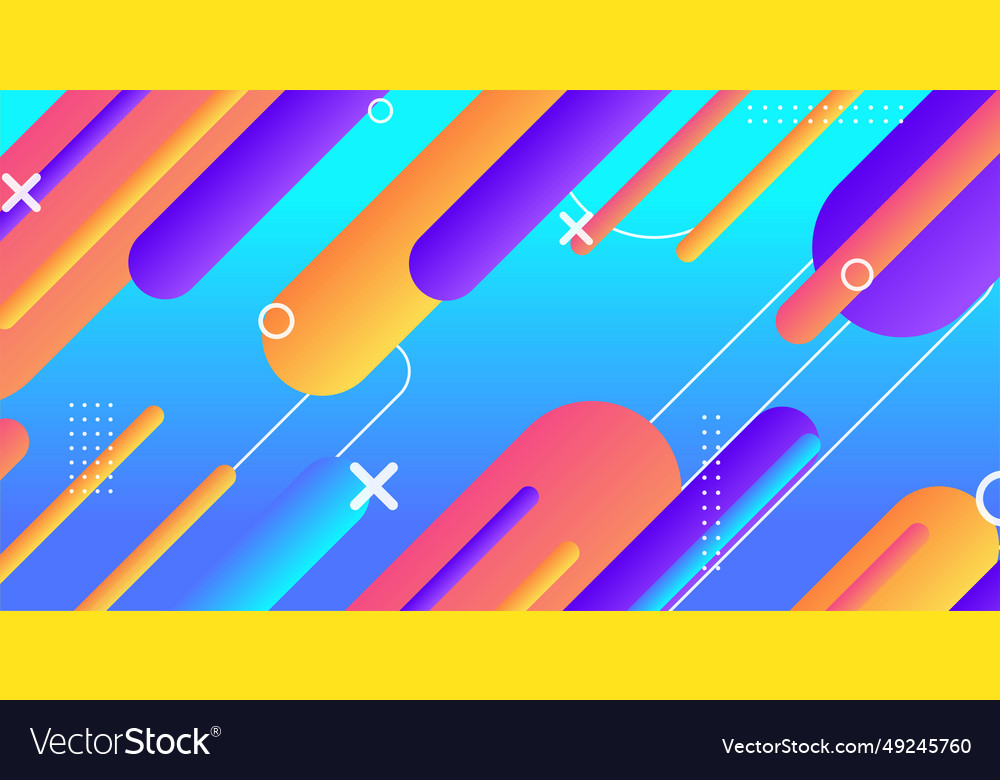 Abstract minimal geometric shape background vector image Abstract minimal geometric shape background