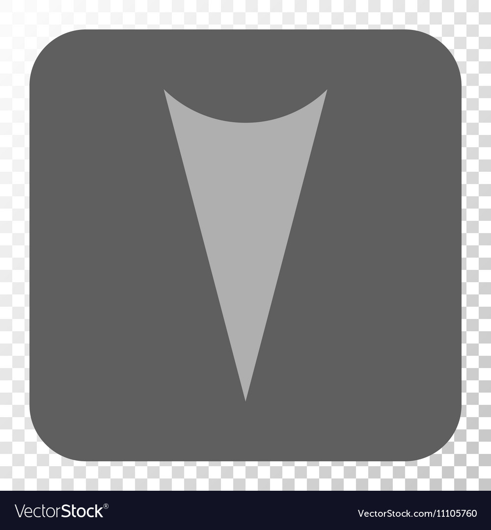 Arrowhead down rounded square button