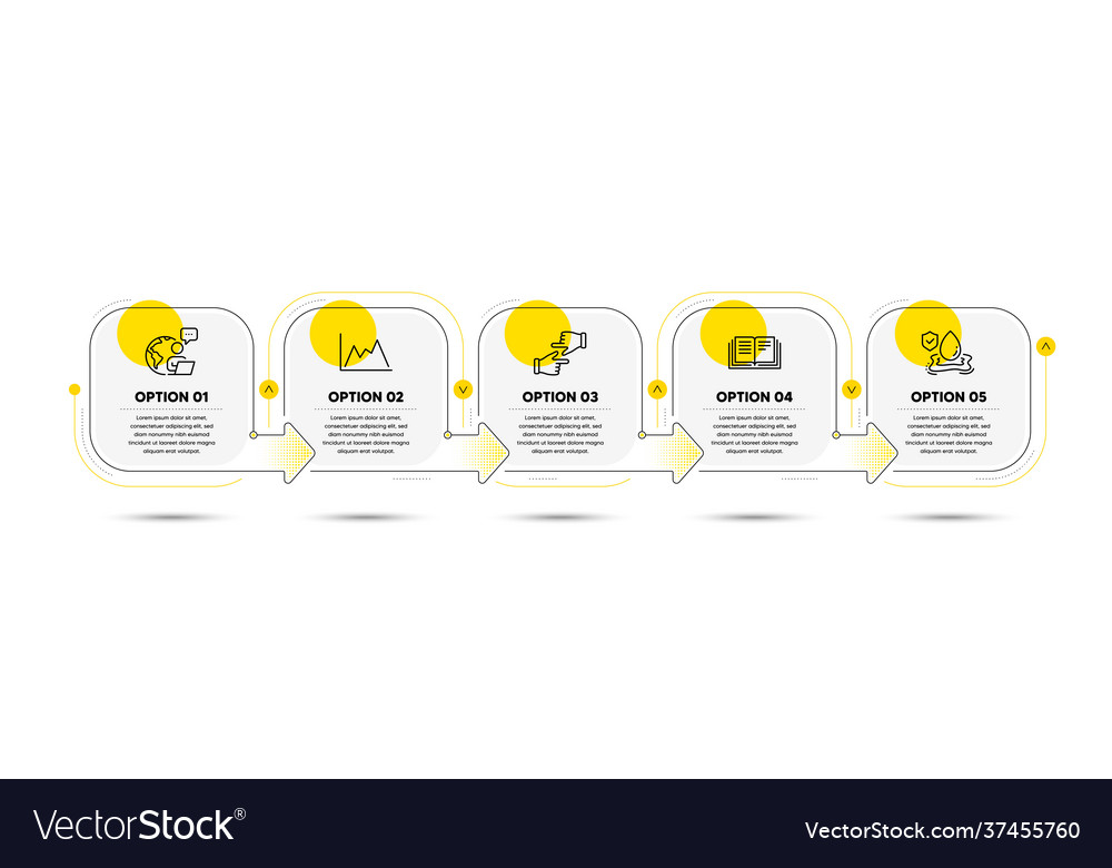 Bildung Klick Hände und Überschwemmung Versicherung Icons