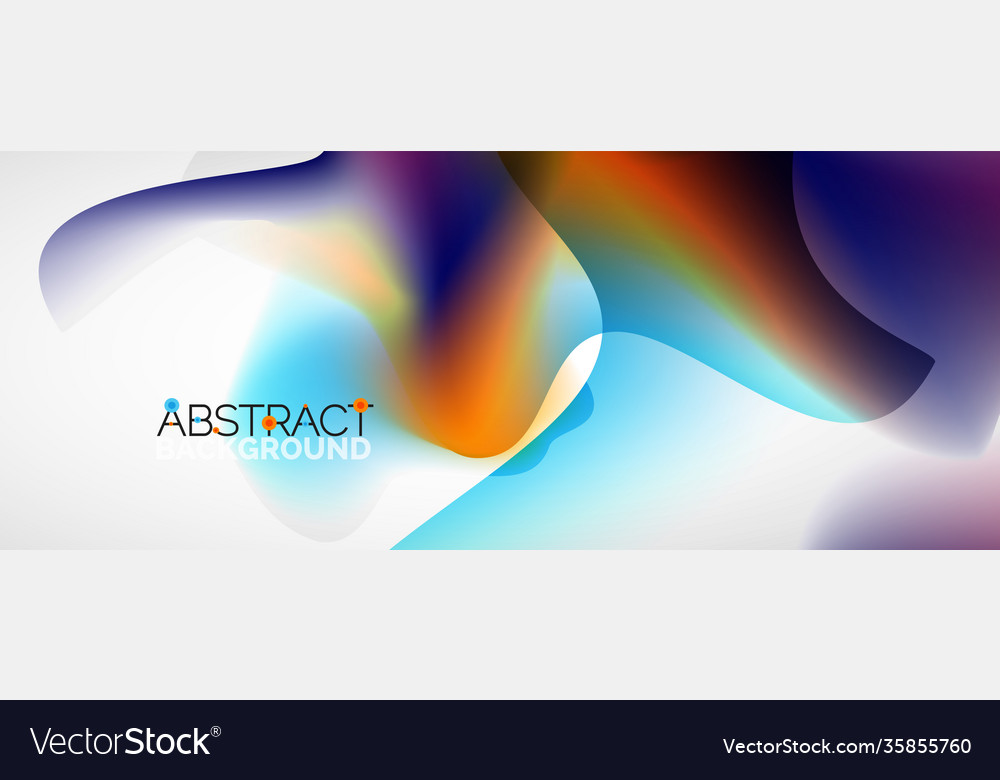 Fluid color gradient abstract background trendy