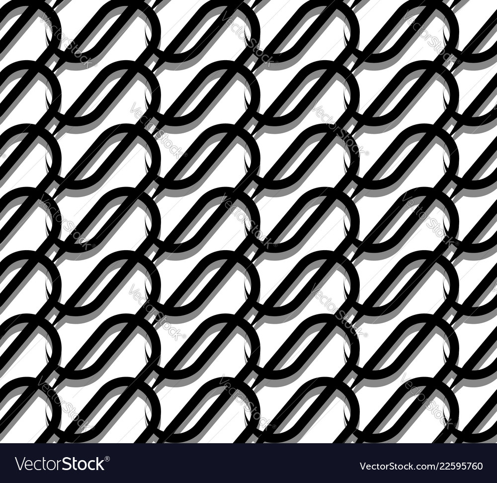 Grid mesh with interlacing lines repeatable vector image Grid mesh with interlacing lines repeatable