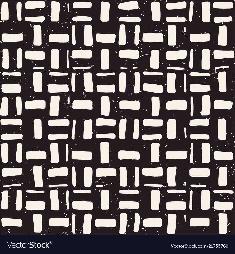 Hand drawn seamless repeating pattern with lines