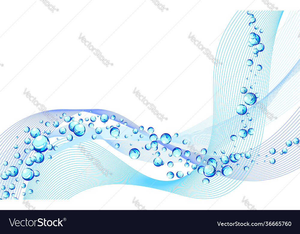 water-lines-concept-design-royalty-free-vector-image