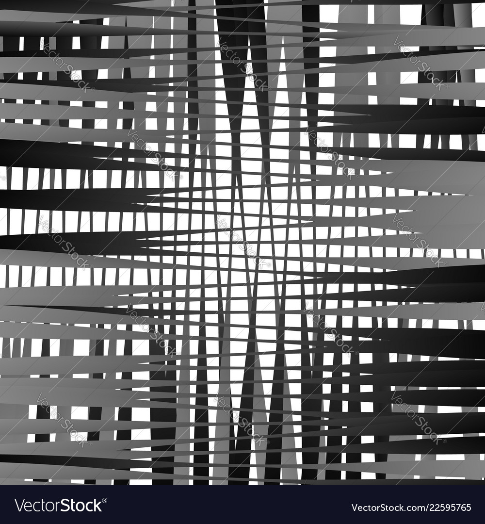 Irregular mesh grid with random lines abstract