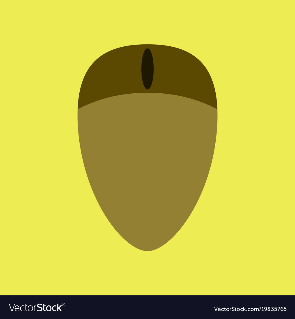 Technology gadget in flat design computer mouse