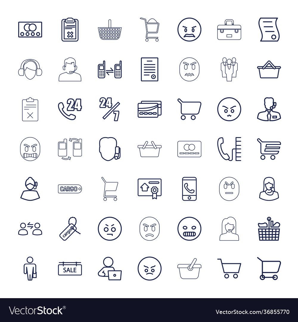 Customer icons